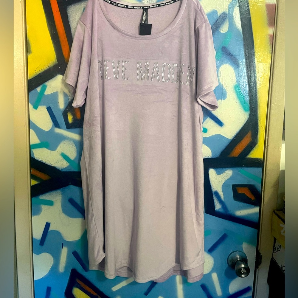 Steve Madden Pajama Suede dress